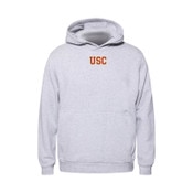 USC Trojans Men's lululemon Gray Steady State Fleece Pullover Hoodie